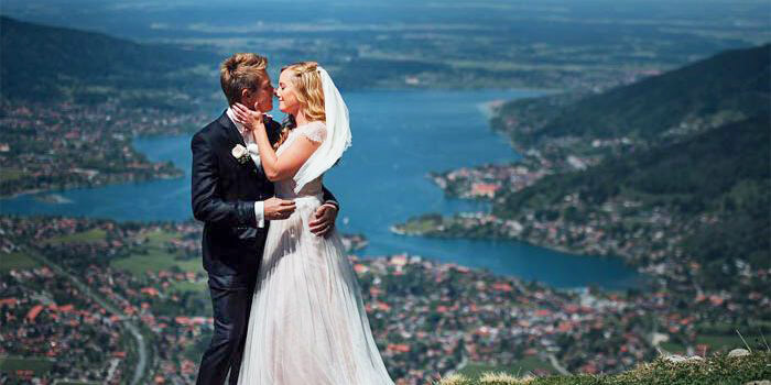 mariage au lac de Tegern