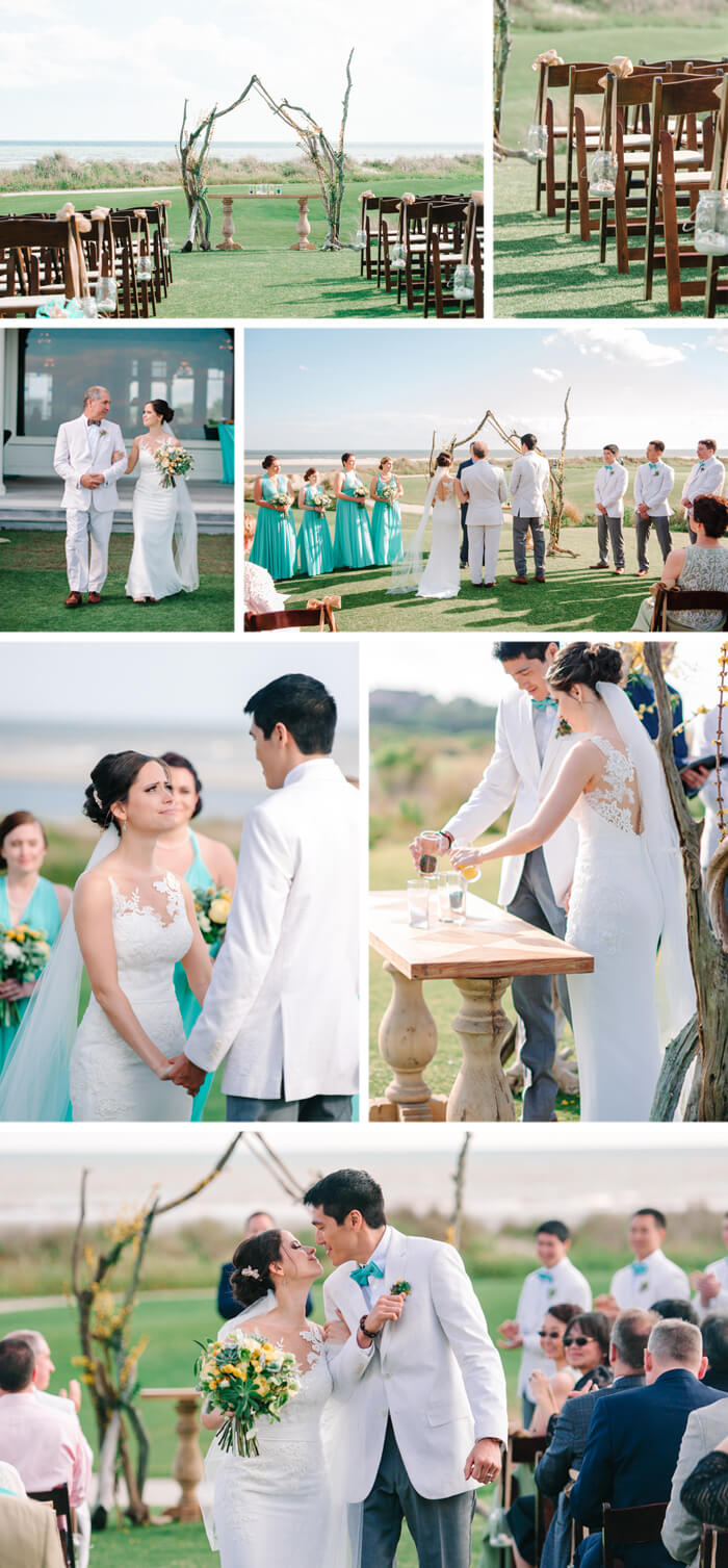mariage turquoise