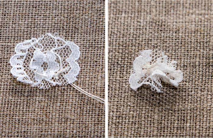 Pinces à linge de mariage