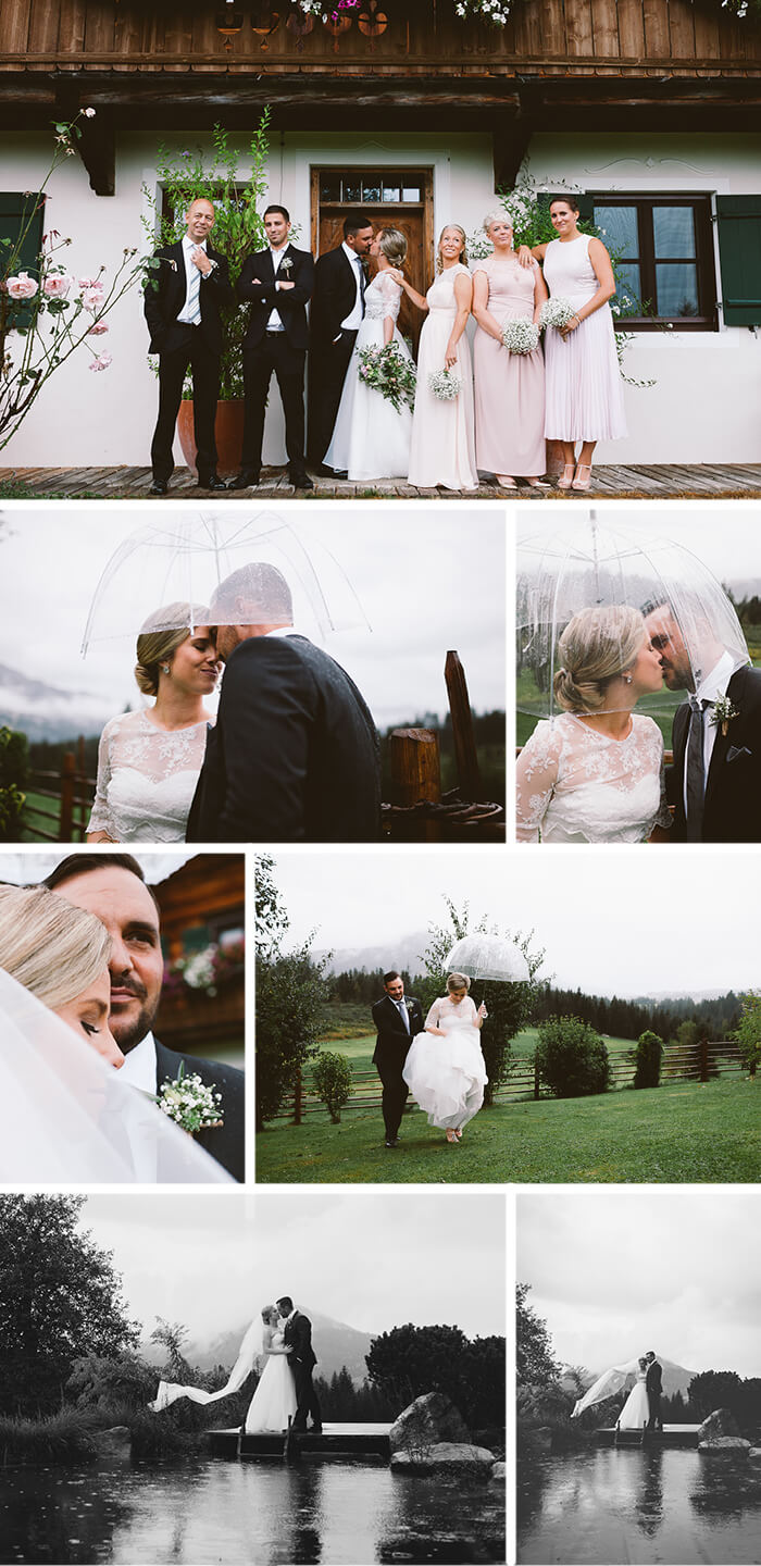 mariage au bord du lac Autriche