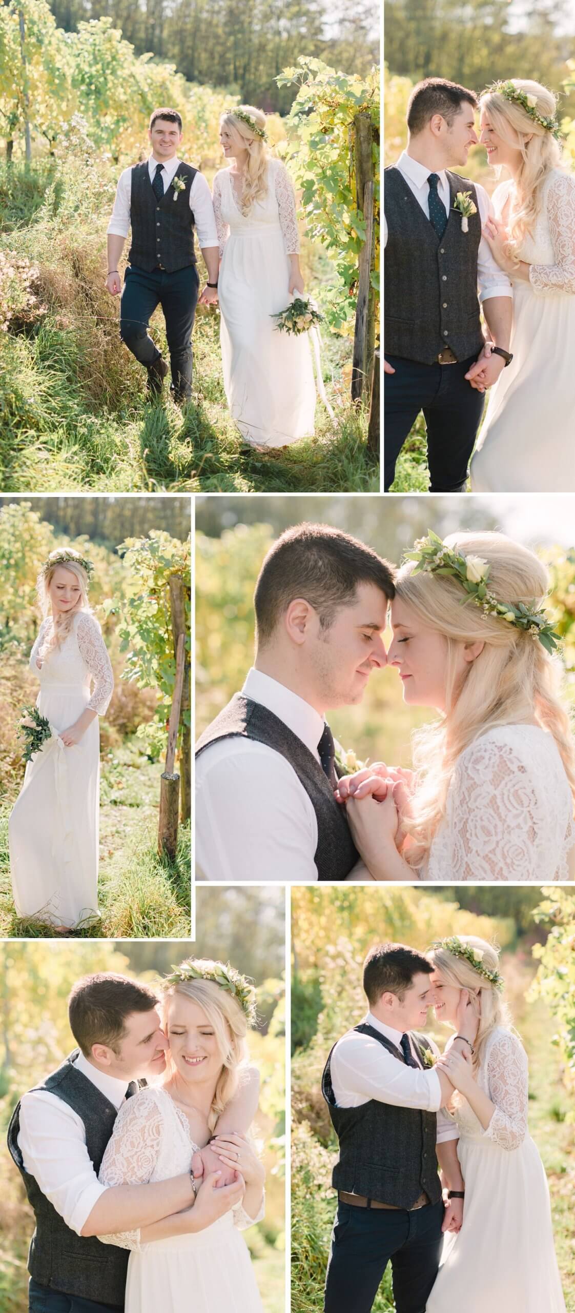 Mariage au vignoble