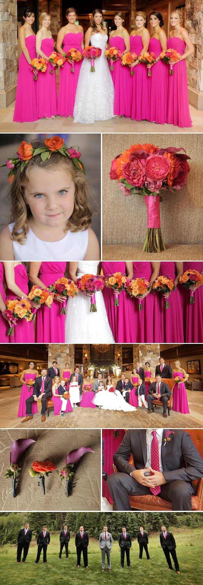 mariage en rose
