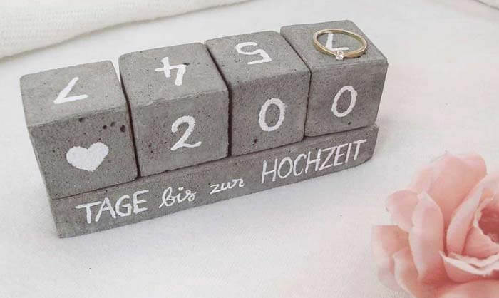 Faire son propre compte à rebours de mariage