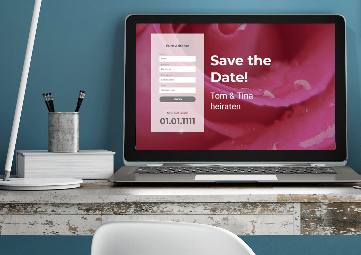 exemple de site web de mariage