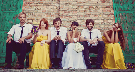 photos de mariage différentes