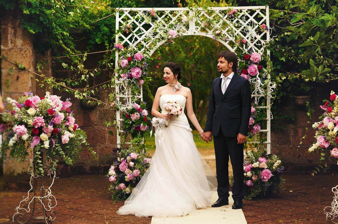 arc de mariage