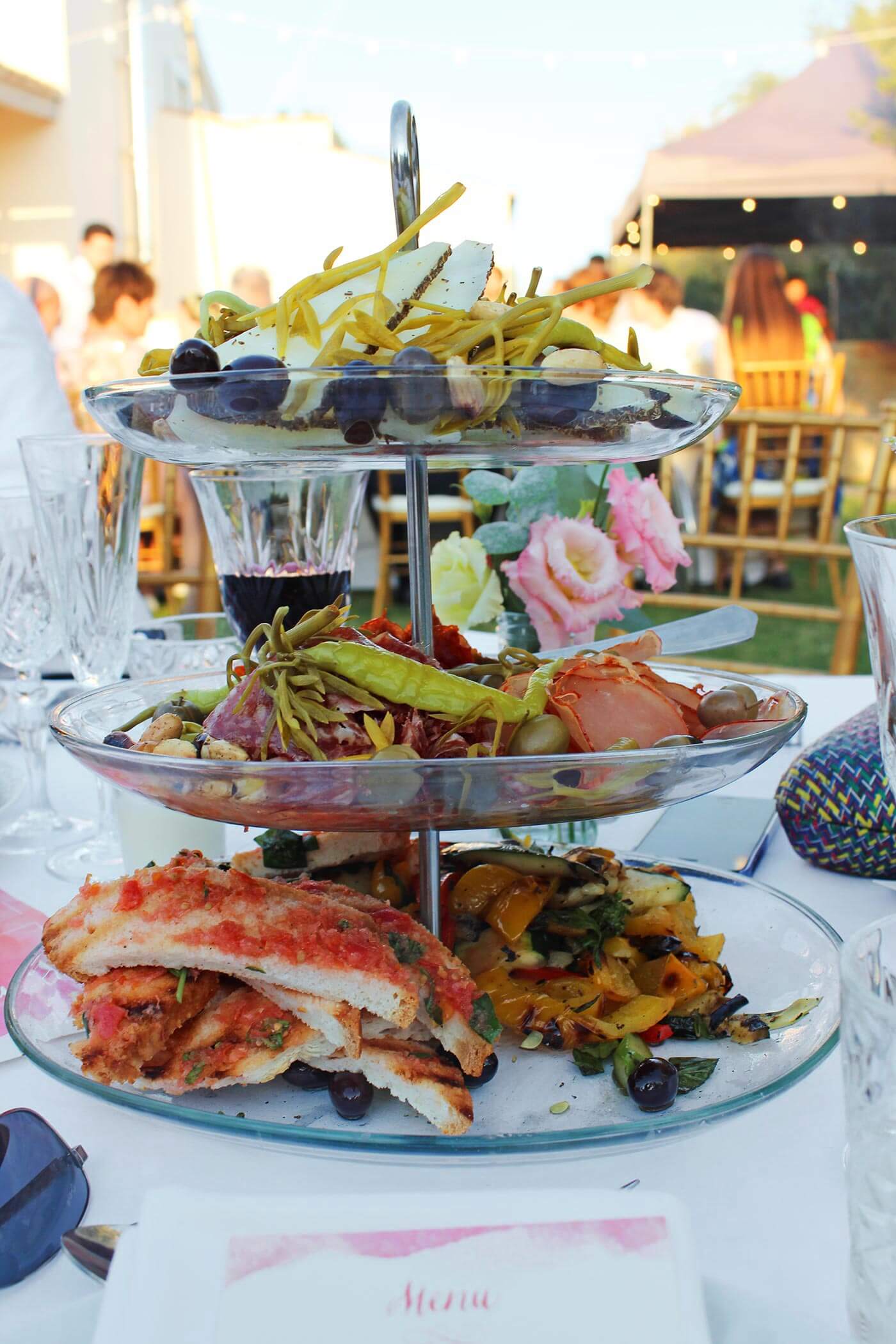 idées de buffet de mariage