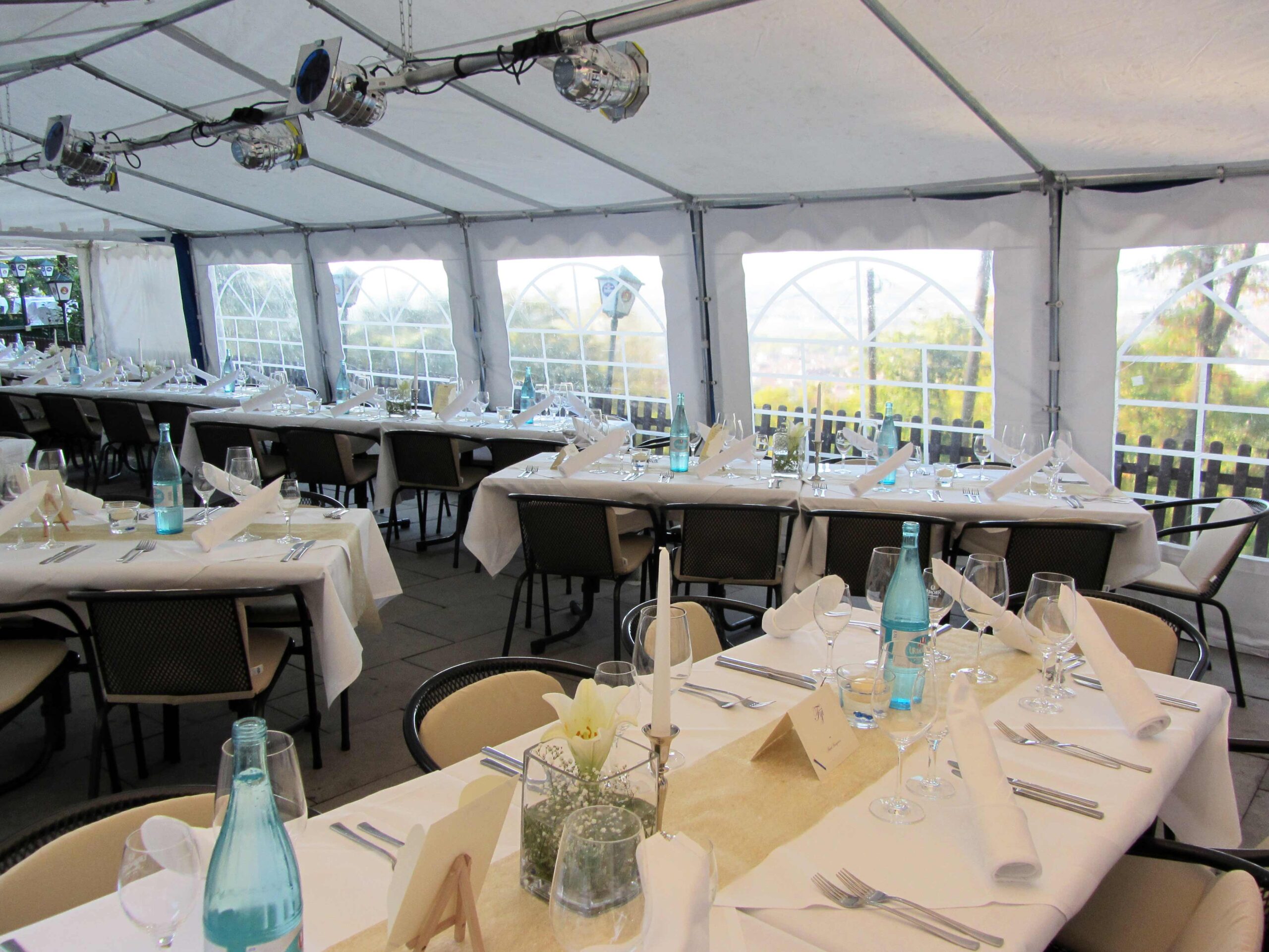 tente déco mariage