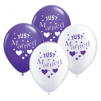 déco mariage violet blanc