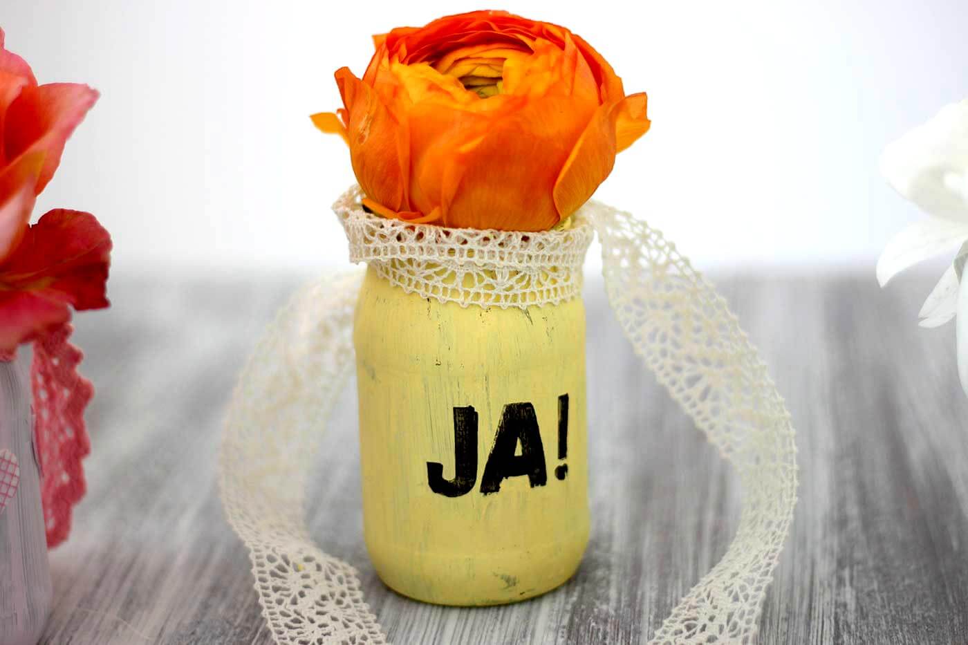 Faire sa propre déco de mariage vintage