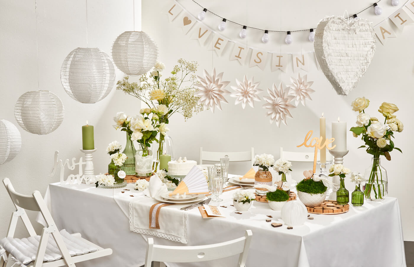 déco mariage blanc