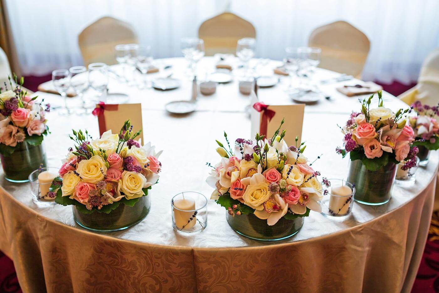 décoration florale de mariage