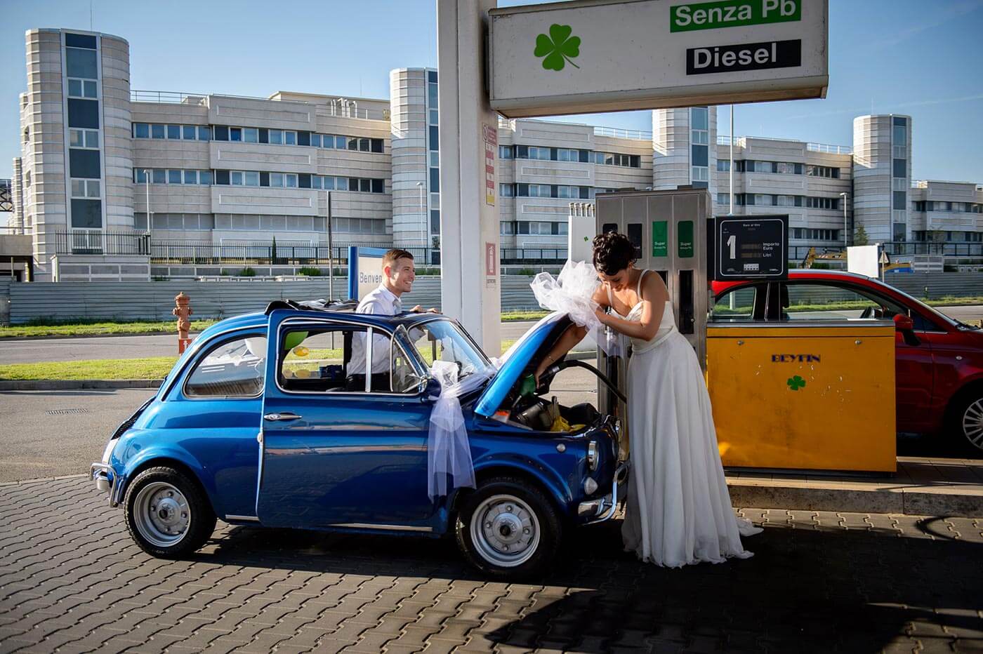photo de mariage drôle