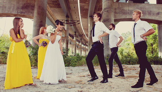 photos de mariage amusantes