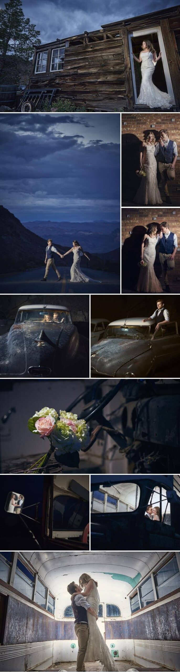 Photos de mariage différentes
