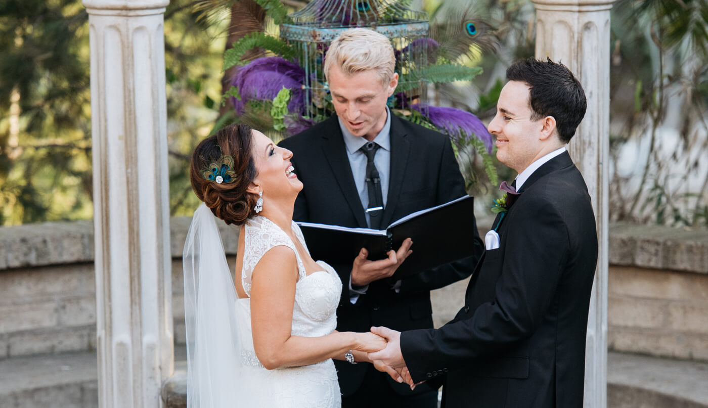 thème de mariage paon
