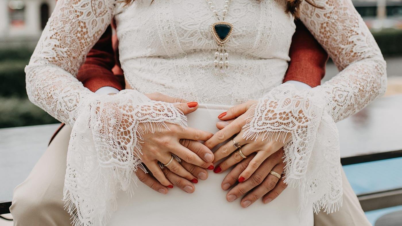 anneaux de mariage vintage