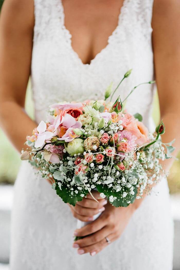 bouquet de mariage vintage