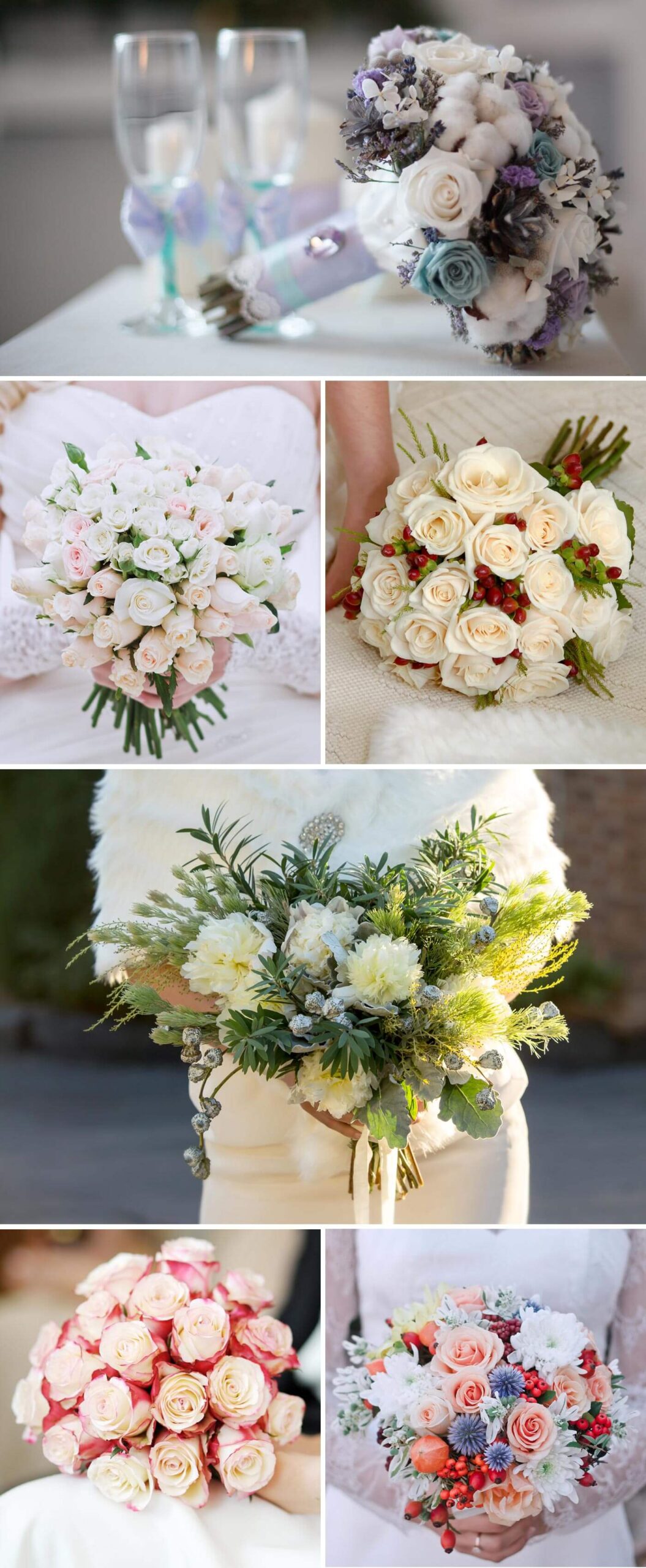 bouquet de mariage hiver