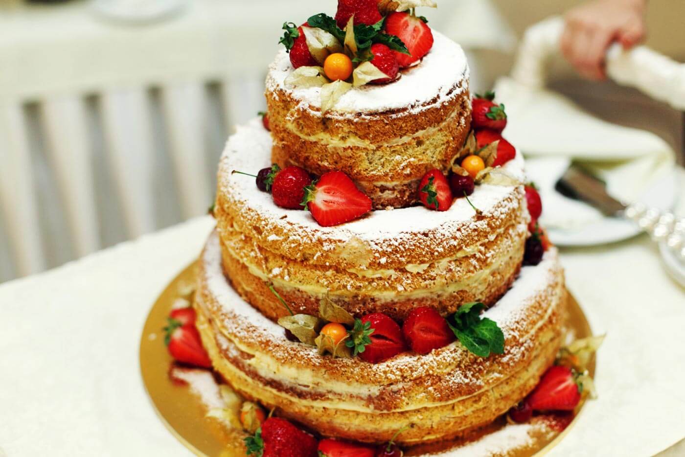 Wedding cake Naked Cake