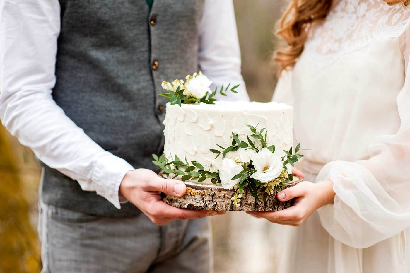 gâteau de mariage petit