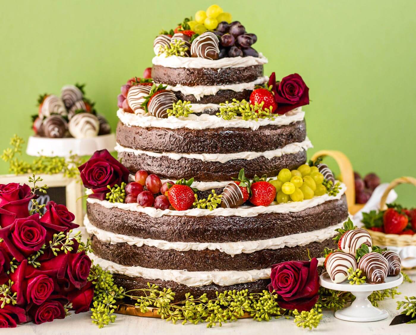 wedding cake naked