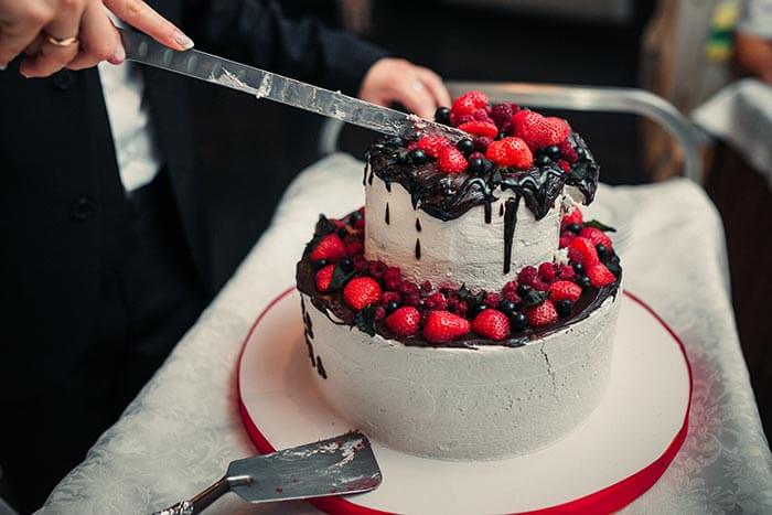 gâteau de mariage fait maison