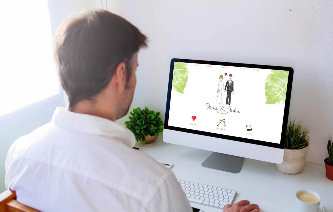 exemple de site web de mariage