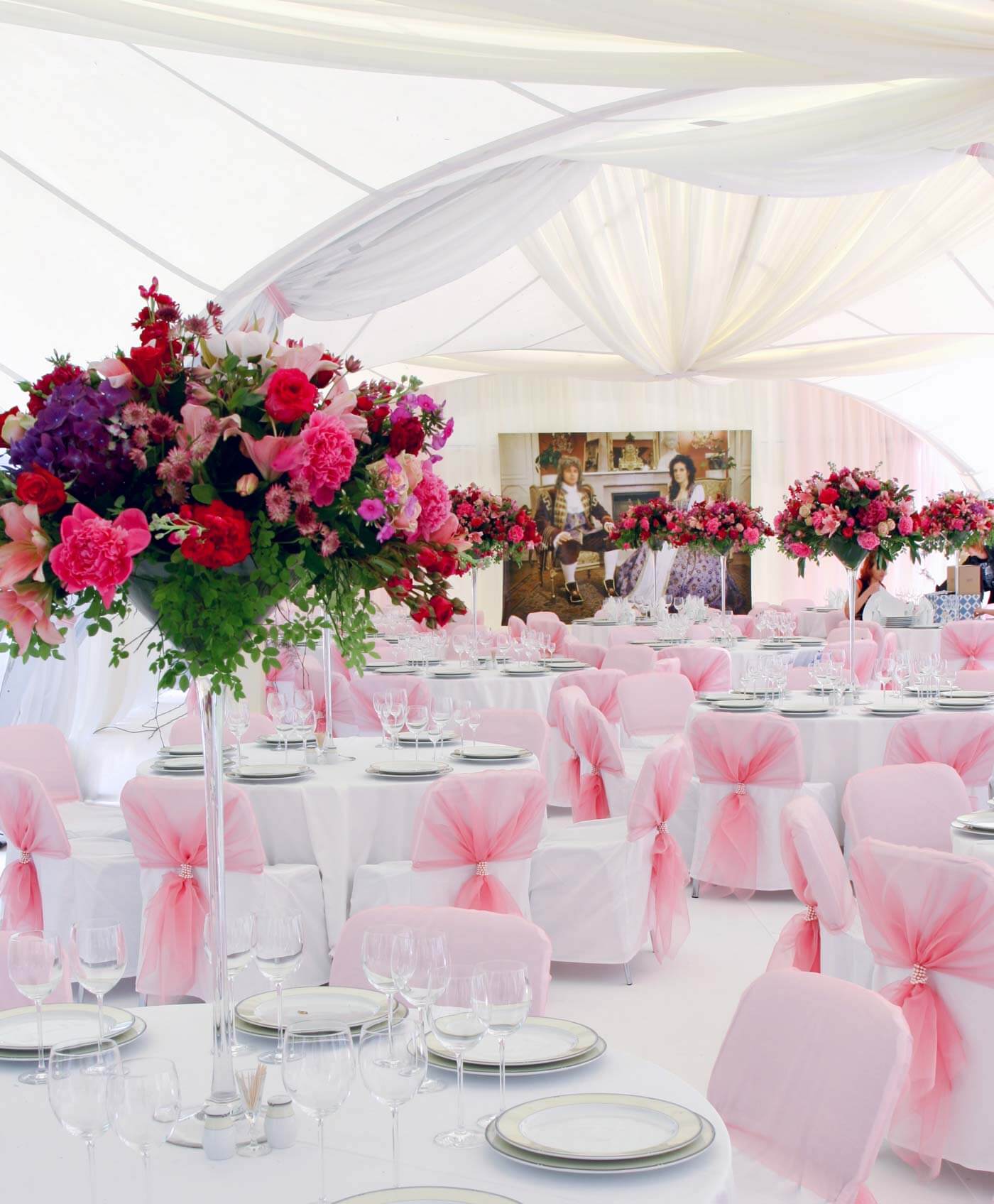 tente de mariage déco