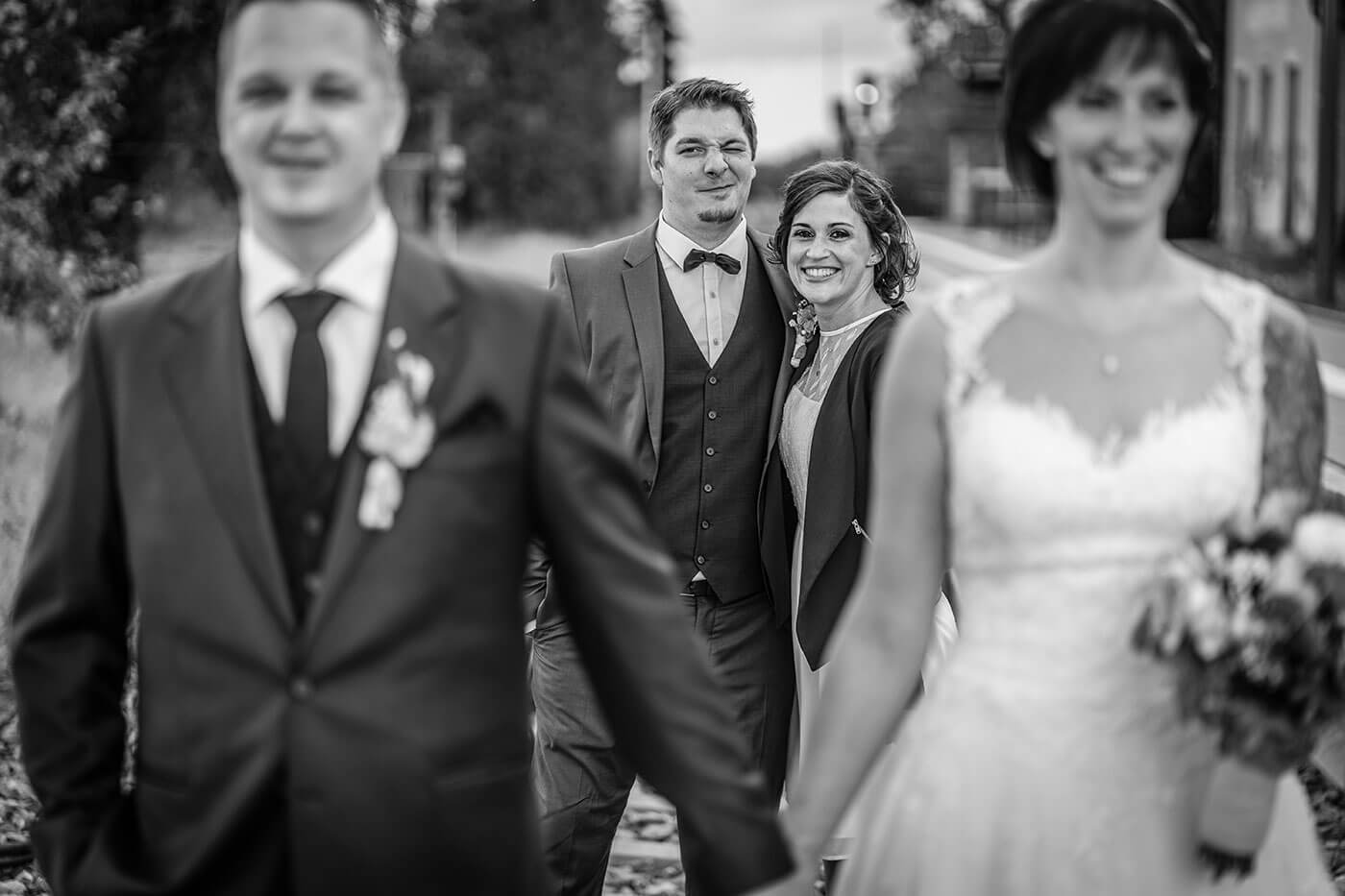 Photos de mariage créatives