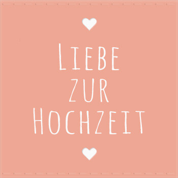 Logo amour du mariage