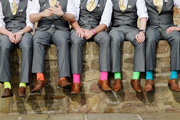 Photos de mariage amusantes avec des invités