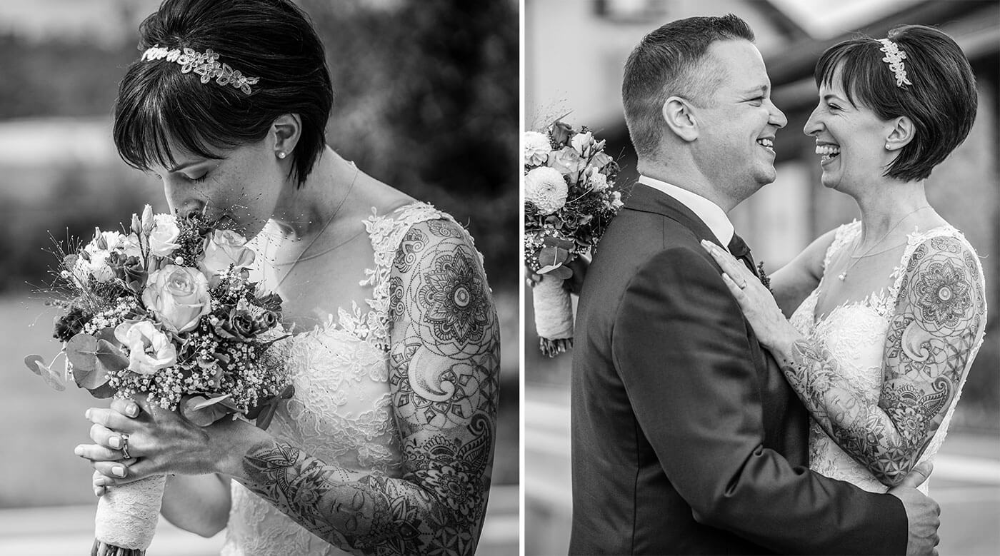 Photos de mariage naturelles