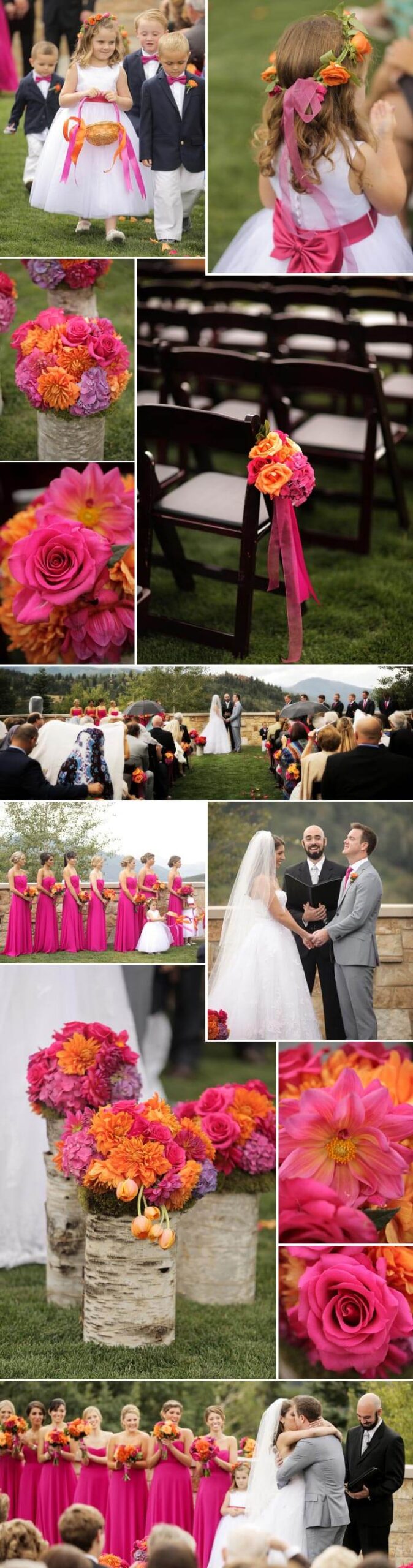 mariage rose