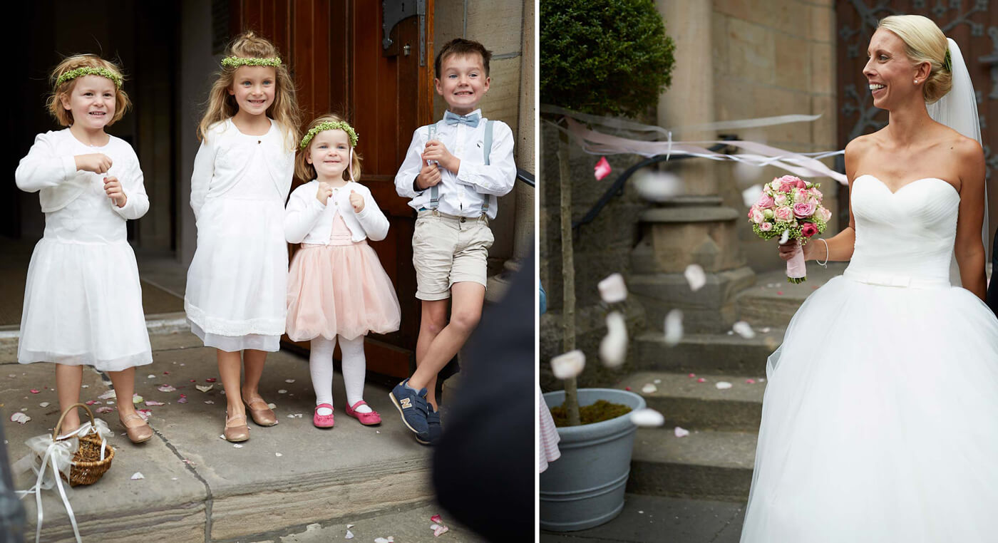 pétales de rose mariage