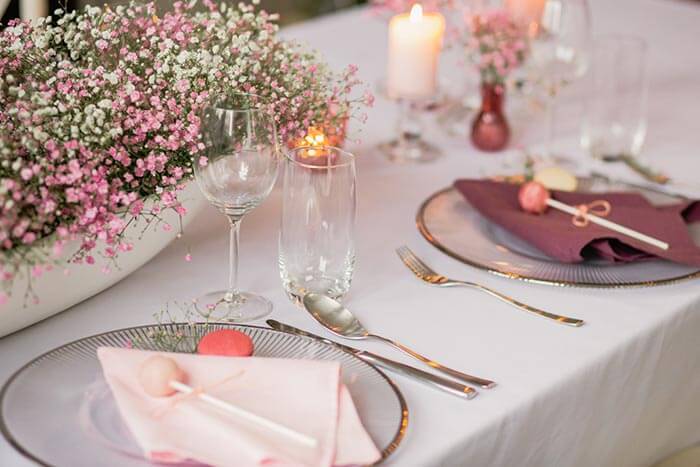 gypsophile décoration de mariage