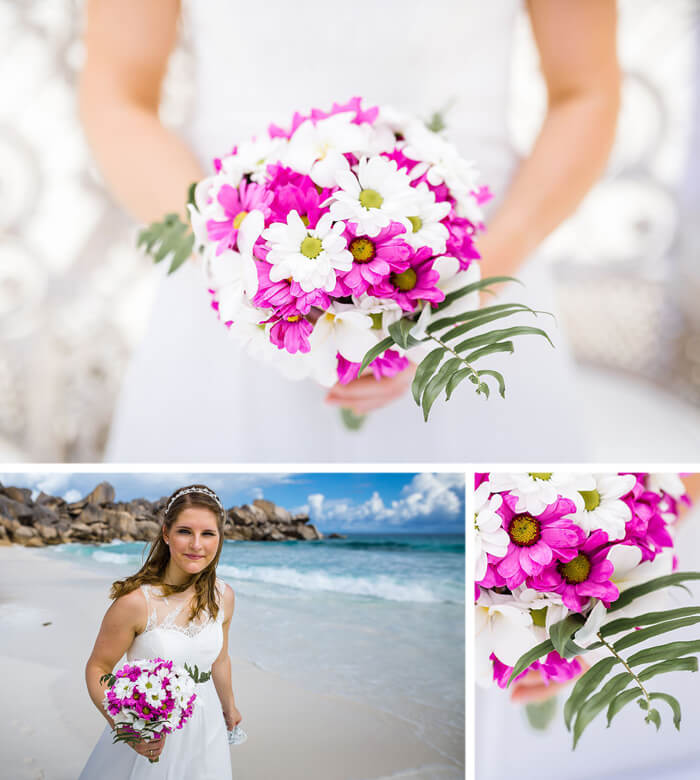 mariage de plage Seychelles