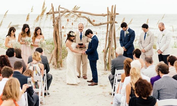 mariage de plage
