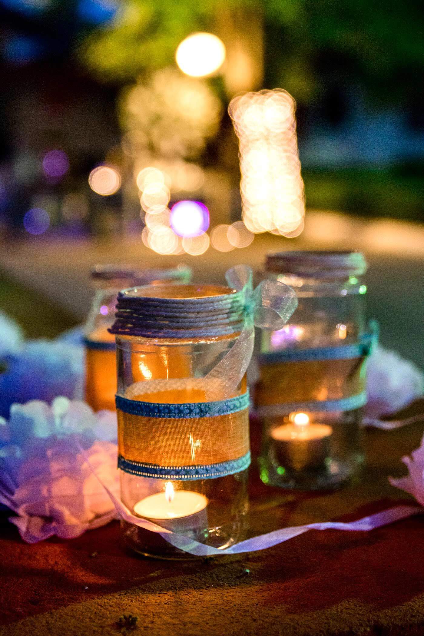 Tealight glasses vintage