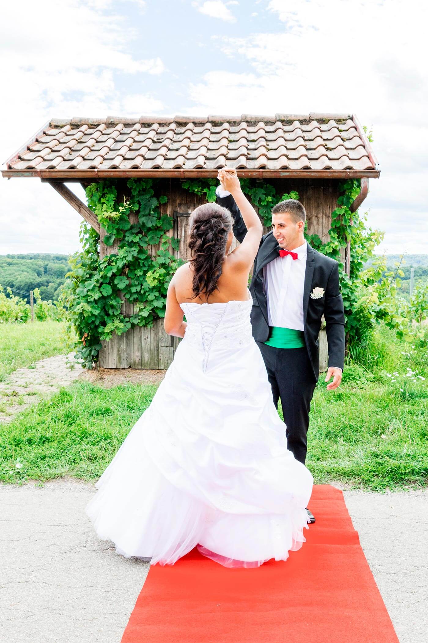 tapis mariage