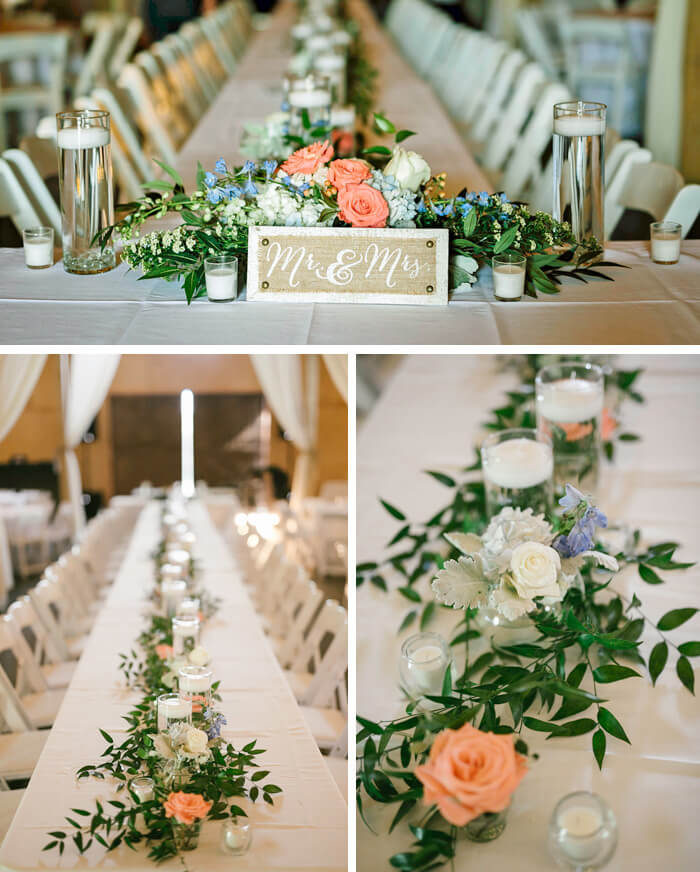 décoration de table mariage printemps