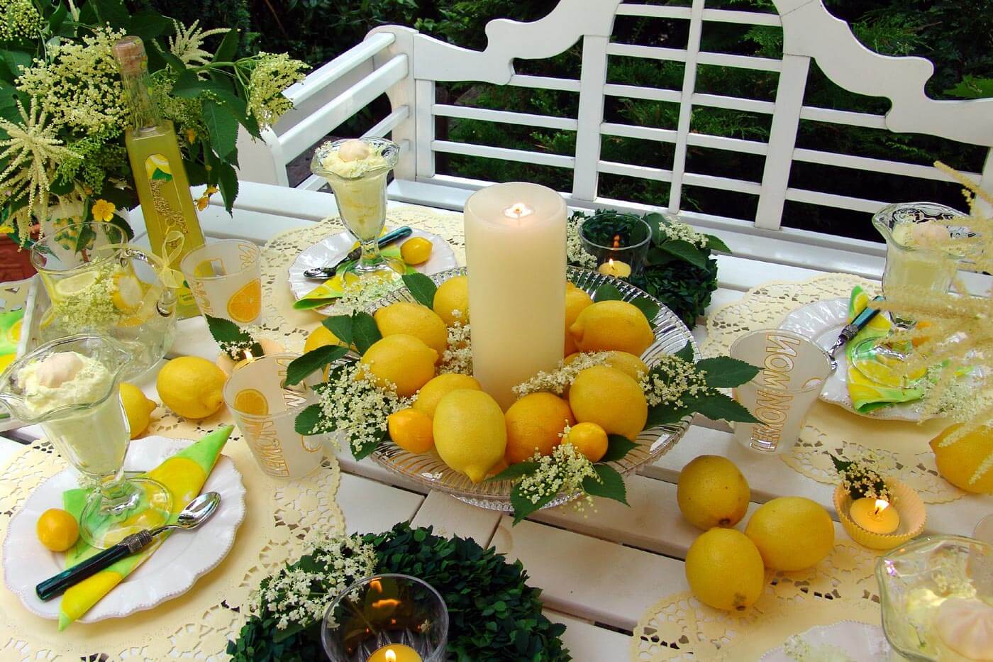 Décoration de table été
