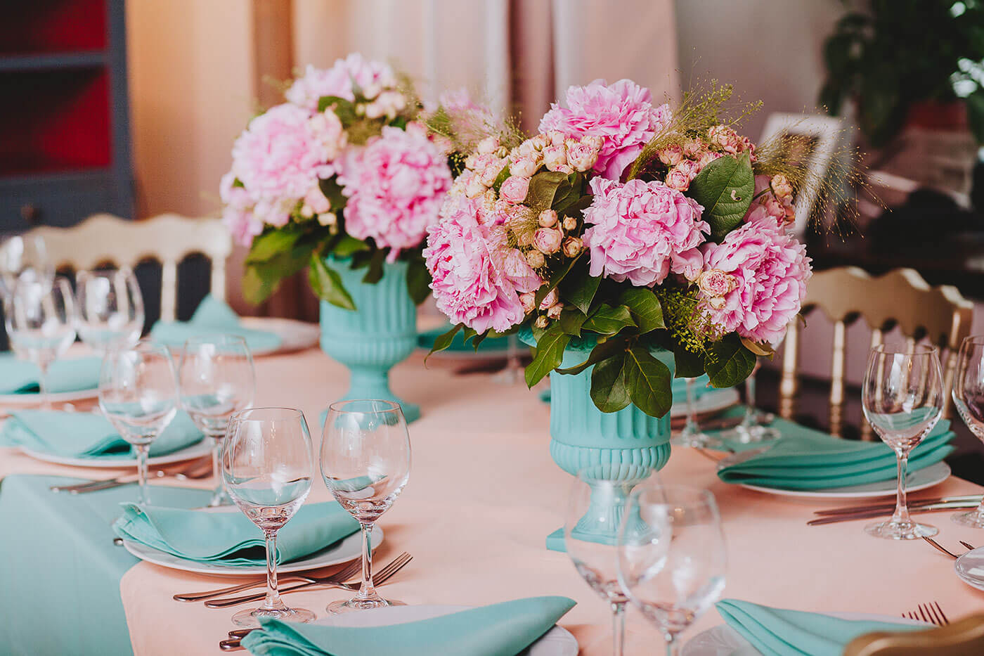 mariage turquoise