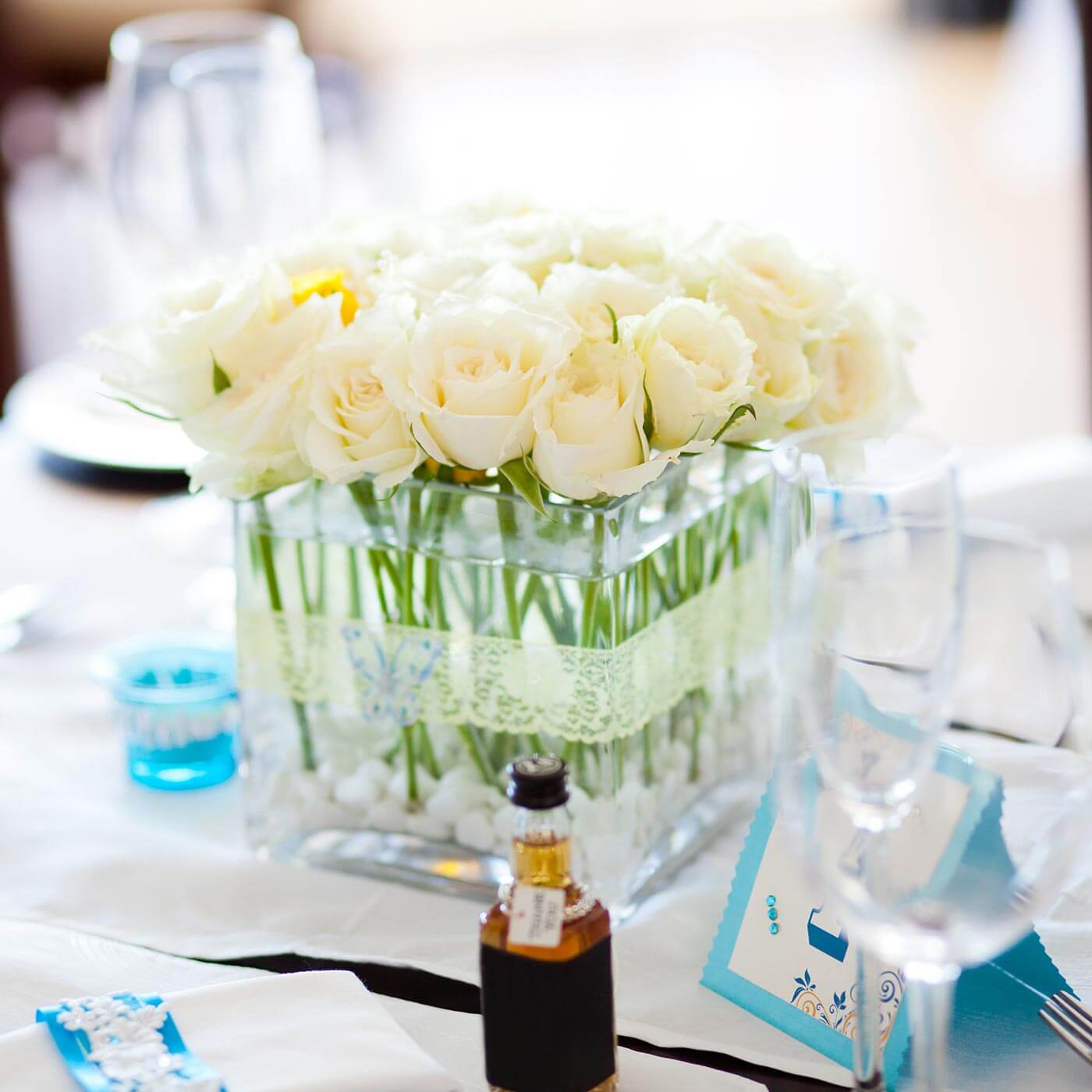 Décoration de table vintage