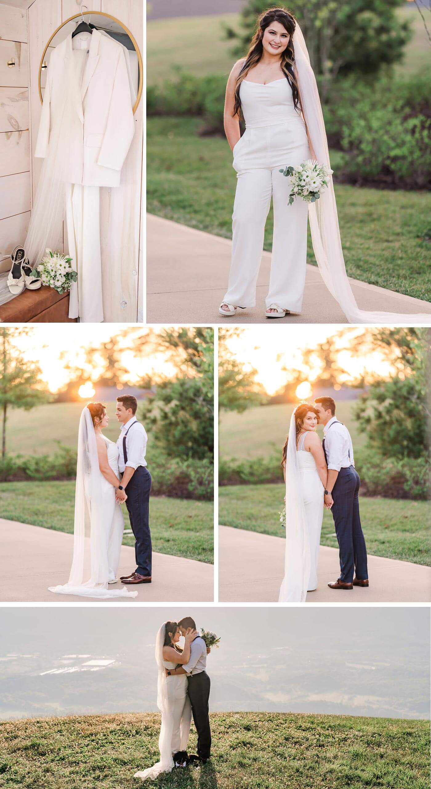 Jumpsuit de mariée