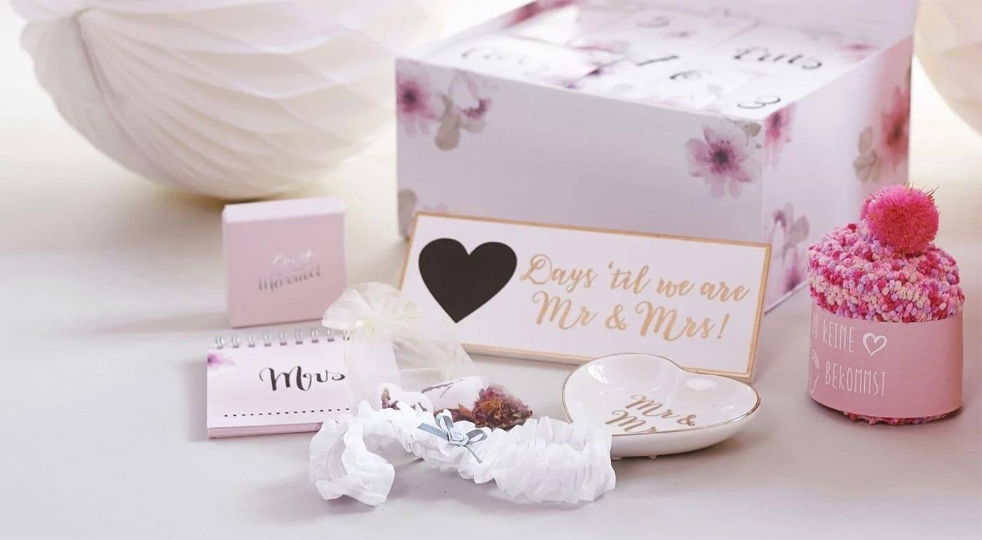 Contenu calendrier de mariage