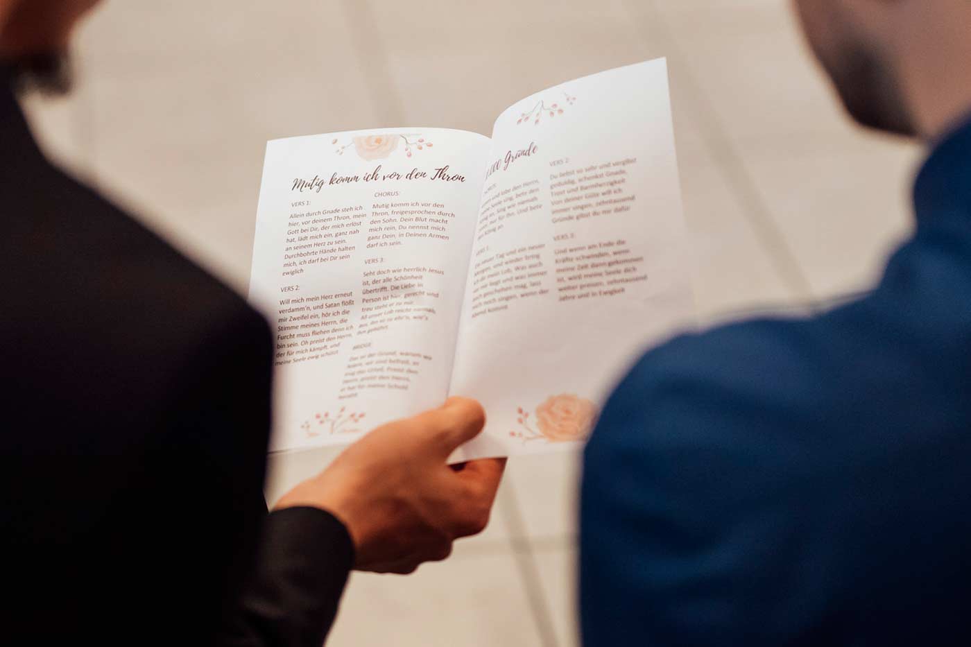 Chant de mariage chrétien