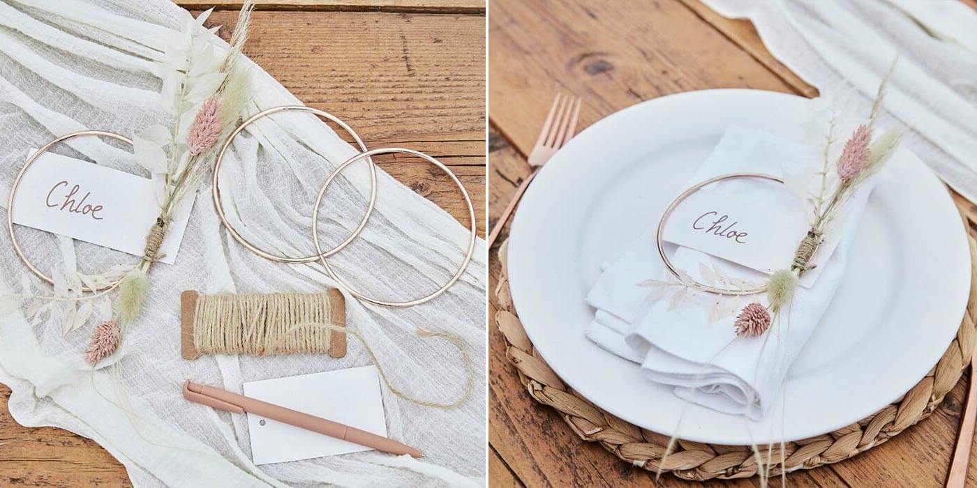 déco mariage vintage boho