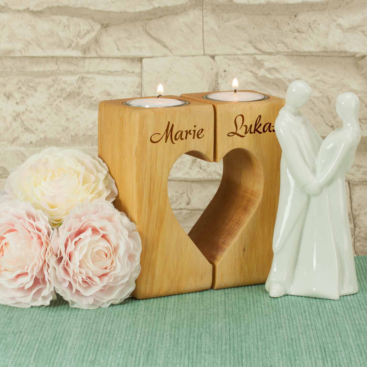 cadeau de mariage en bois