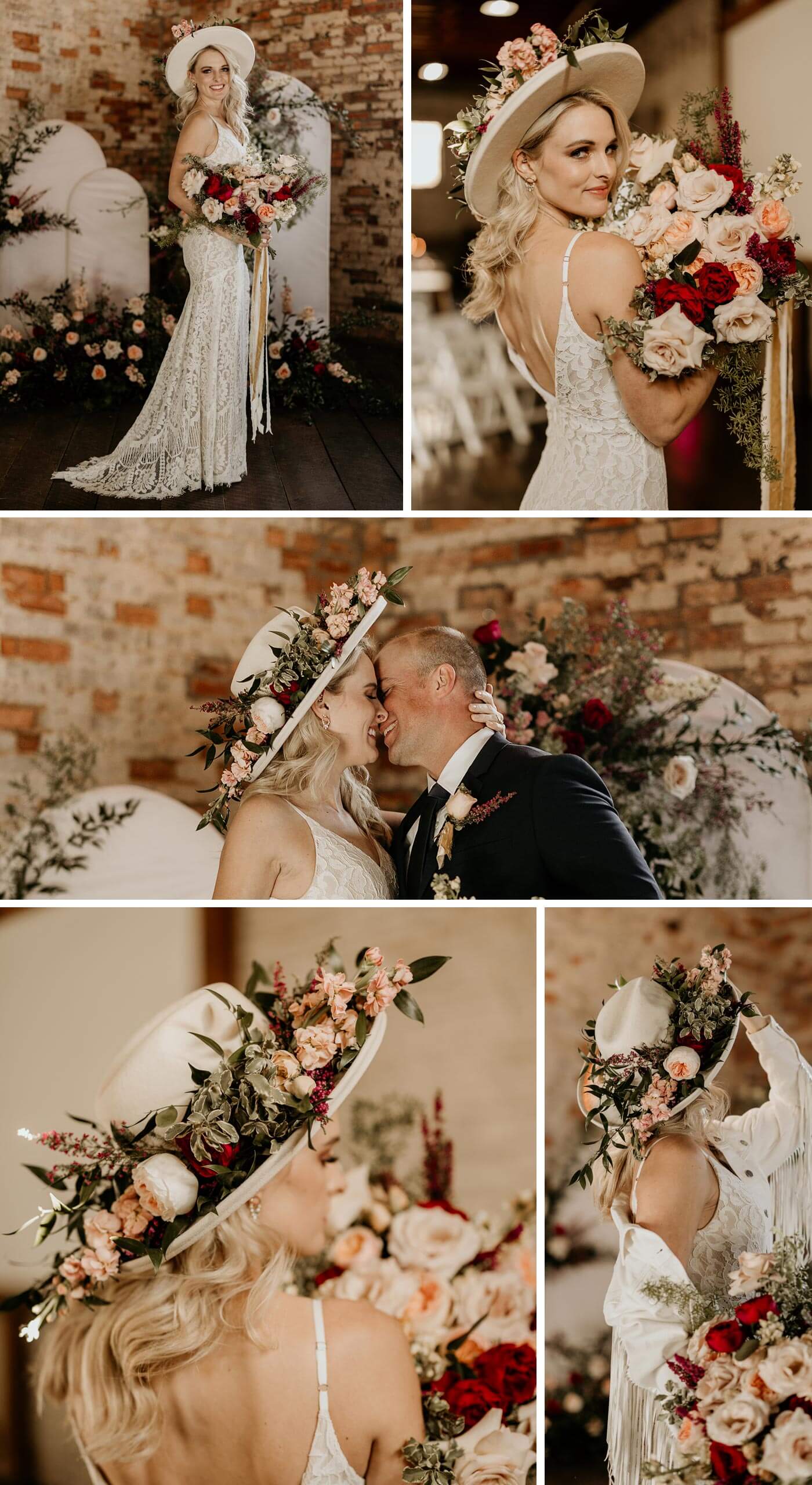chapeau de mariage
